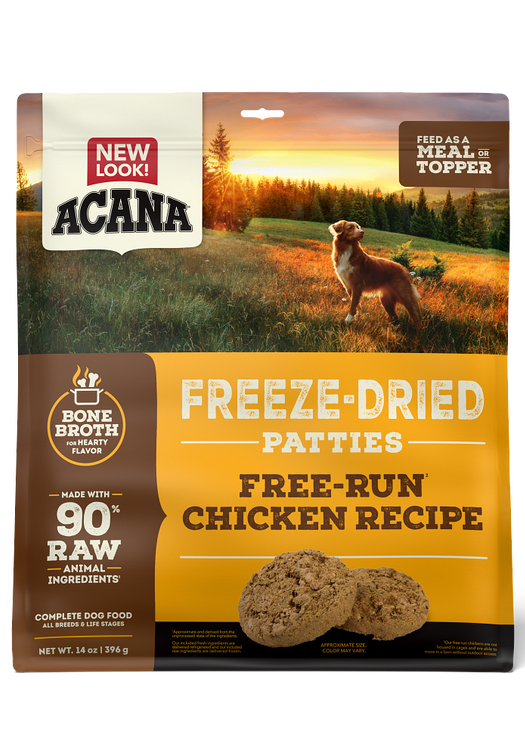 Freeze-Dried Patties, Free-Run Chicken Recipe